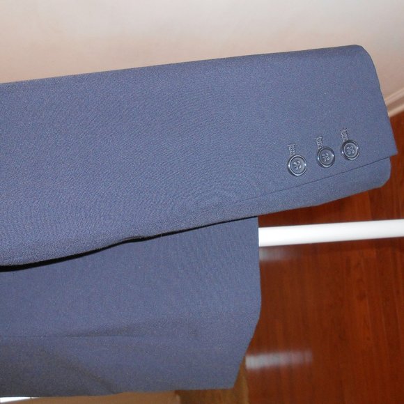 The Limited Collection Size 8 Navy Blazer Suit Jacket Lined Pockets Career - Picture 3 of 6